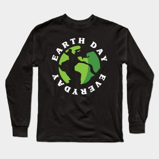 Earth Day Everyday Design Apparel Long Sleeve T-Shirt